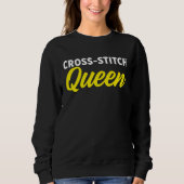 Sweatshirt Cross Stitch Cross Stitching Craft (Devant)