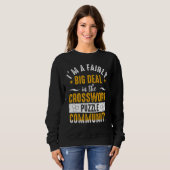 Sweatshirt Crossword Puzzles Big Deal Retirement Puzzle Play (Devant entier)