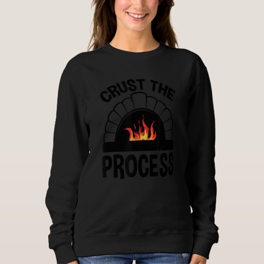 Sweatshirt Croûte Le Processus, Pizzaiolo Pizza (Devant)