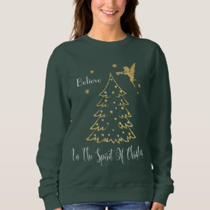 SWEATSHIRT CROYEZ EN ESPRIT DES FEMMES DE NOËL