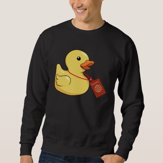 Sweatshirt Cruising Hiding Finding Rubber Ducks Passport Scav (Devant)