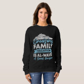 Sweatshirt Cruising Travel Vacation Boat Cruise Ship (Devant entier)