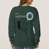 Sweatshirt Cry in Aesthetic – Sad Cute Quote Design (Dos)