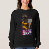Sweatshirt Crypto Crash Dummy (Devant)