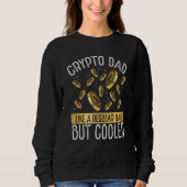 Sweatshirt Crypto Dad Cryptocurrency Blockchain Trader Best D (Devant)