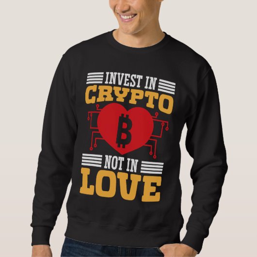 Sweatshirt Crypto Lover Cryptocurrency Blockchain Trader Fina (Devant)