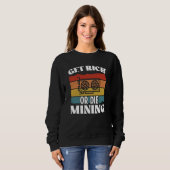 Sweatshirt Crypto Miner Cryptocurrency Blockchain Technology (Devant entier)
