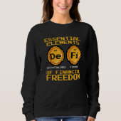 Sweatshirt Crypto Trader Cryptocurrency Decentralized Finance (Devant)