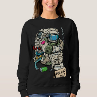 Sweatshirt Cryptocurrency Talk  Astronaut Hodler Begging For 