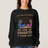 Sweatshirt CSS HTML web developer programmer nerd geek couple (Devant)