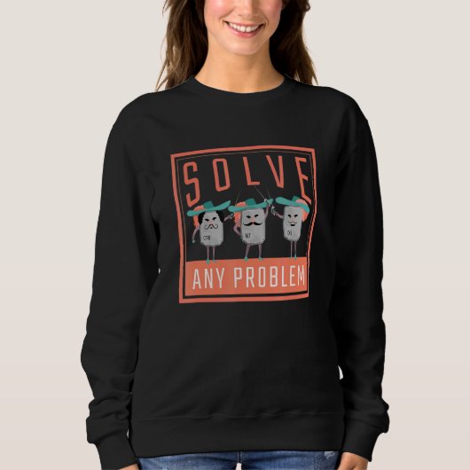 Sweatshirt Ctrl Inspiré Alt Conception de suppression associé (Devant)