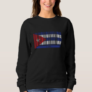 Sweatshirt Cuba Drapeau drôle Patrimoine cubain Cuba Racines