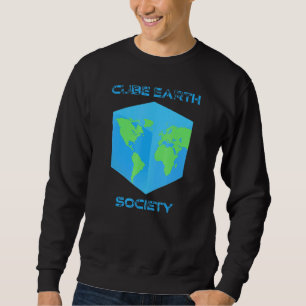 Sweatshirt Cube Earth Society