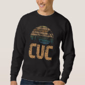 Sweatshirt CUC Vintage Sunset Distressed (Devant)