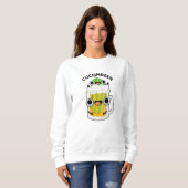 Sweatshirt Cucum-beer Funny Beer Pun (Devant entier)