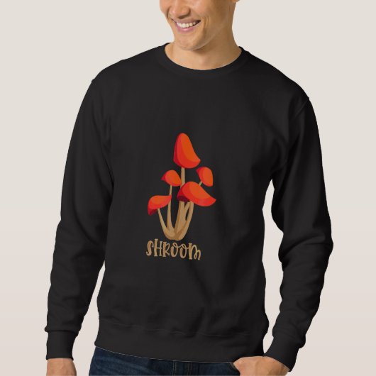 Sweatshirt Cueilleur de champignons chasseur de champignons (Devant)
