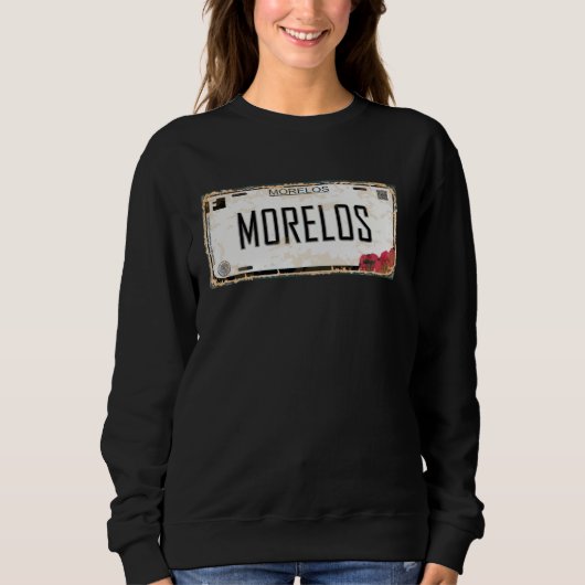 Sweatshirt Cuernavaca Morelos México Plaque de licence Esthét (Devant)