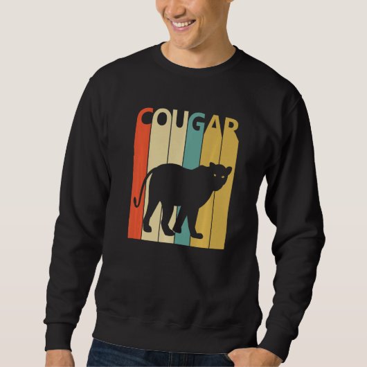 Sweatshirt Cuire Cougar Animal (Devant)