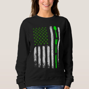 Sweatshirt Cuisine St Patrick's Day Vintage irlandais américa