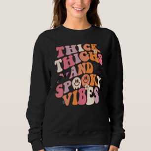Sweatshirt Cuisses Épaisses Et Vibrations Sombres Saison Somb