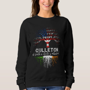 Sweatshirt Culleton Nom de famille irlandais Shirt Irish Root