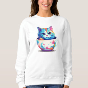 Sweatshirt Cup Cat