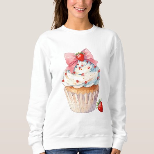 Sweatshirt Cupcake  (Devant)