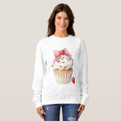 Sweatshirt Cupcake  (Devant entier)