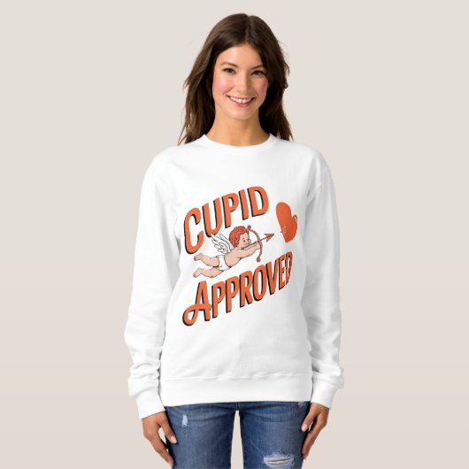 Sweatshirt cupide (Devant entier)