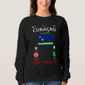 Sweatshirt Curacao Is Calling (Devant)