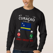 Sweatshirt Curacao Is Calling (Devant)