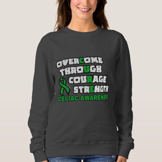 Sweatshirt CURE...Sweatshirt coeliaque (Devant)