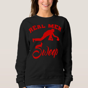 Sweatshirt Curler Stone Homme Curler Joueur Ice Sports d'hive