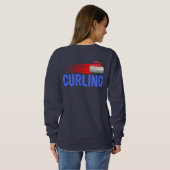 Sweatshirt Curling (Dos entier)
