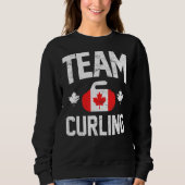 Sweatshirt Curling Équipe Canada (Devant)