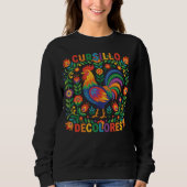 Sweatshirt Cursillo DeColores Coq d'Art Populaire Espagnol (Devant)