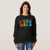 Sweatshirt Custodian Life Appreciation Week Back to School (Devant entier)