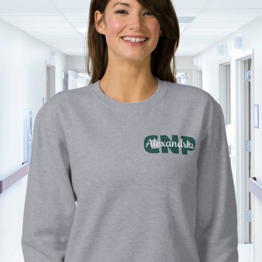 Sweatshirt Custom CNP Credentials with Name