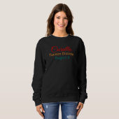 Sweatshirt Custom Cursillo Decolores with Diocese & Region  (Devant entier)