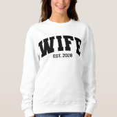 Sweatshirt Custom honeymoon matching sweatshirt, Wedding Gift (Devant)