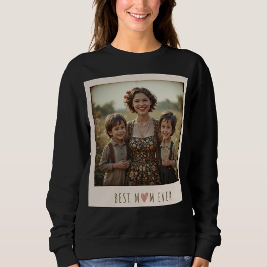 Sweatshirt Custom Mother's Day (Devant)