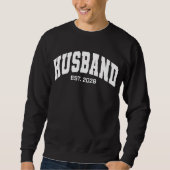 Sweatshirt Custom Newlyweds Sweatshirt, Wife and Husband Gift (Devant)