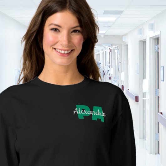 Sweatshirt Custom PA Credentials with Name