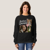 Sweatshirt Custom Pet Photo Collage (Devant entier)