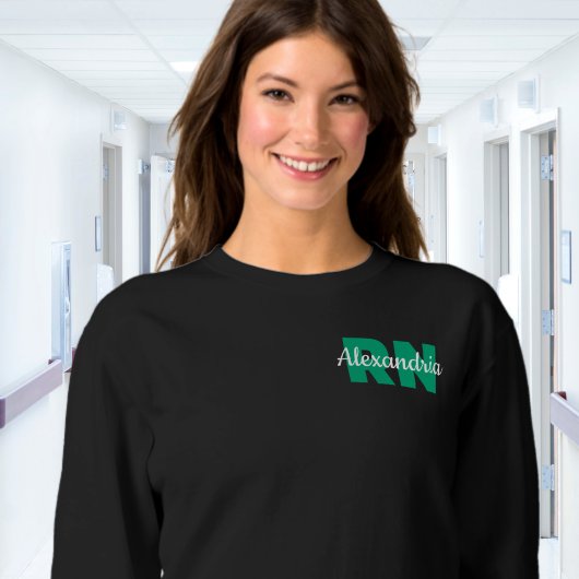 Sweatshirt Custom RN Credentials with Name