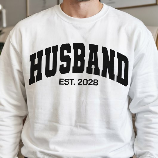 Sweatshirt Custom Wife and Husband Sweatshirt, Wedding Gift