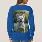 Sweatshirt Customized with 2 and text (Dos)