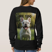 Sweatshirt Customized with 2 and text (Dos)