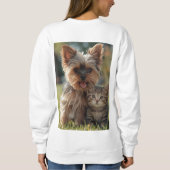 Sweatshirt Customized with two photos (Dos)