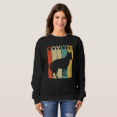 Sweatshirt Cute animal Coyote (Devant entier)